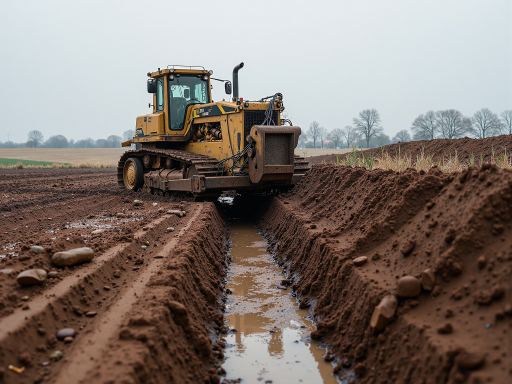 山坡护坡工程现场，土工格室固定土壤，植被已开始生长