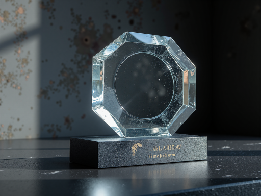 科技创新奖证书，绿色边框，金色装饰，显示奖项名称和企业信息